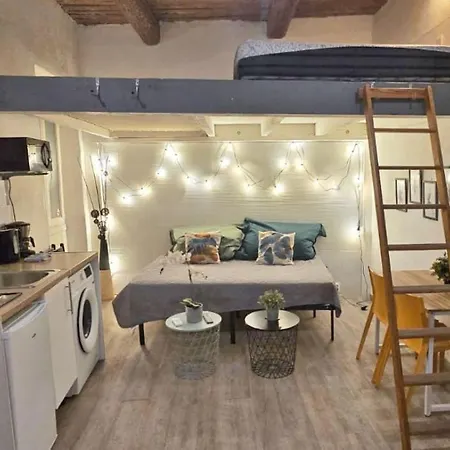 아파트 Gregbnb - Mezzanine - Climatise - 15min Gare *